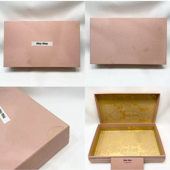 Miu Miu 🇮🇹Quilted Zippy Wallet w/box - Picture 13 of 13